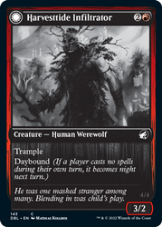Harvesttide Infiltrator // Harvesttide Assailant [Innistrad: Double Feature] (DBL 143)