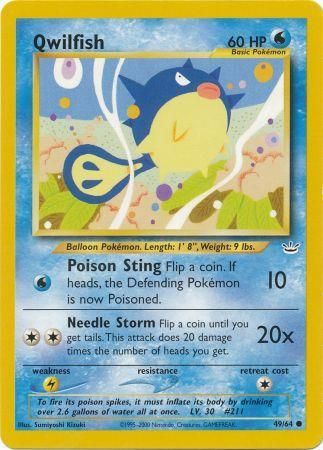 Qwilfish (49/64) [Neo Revelation]