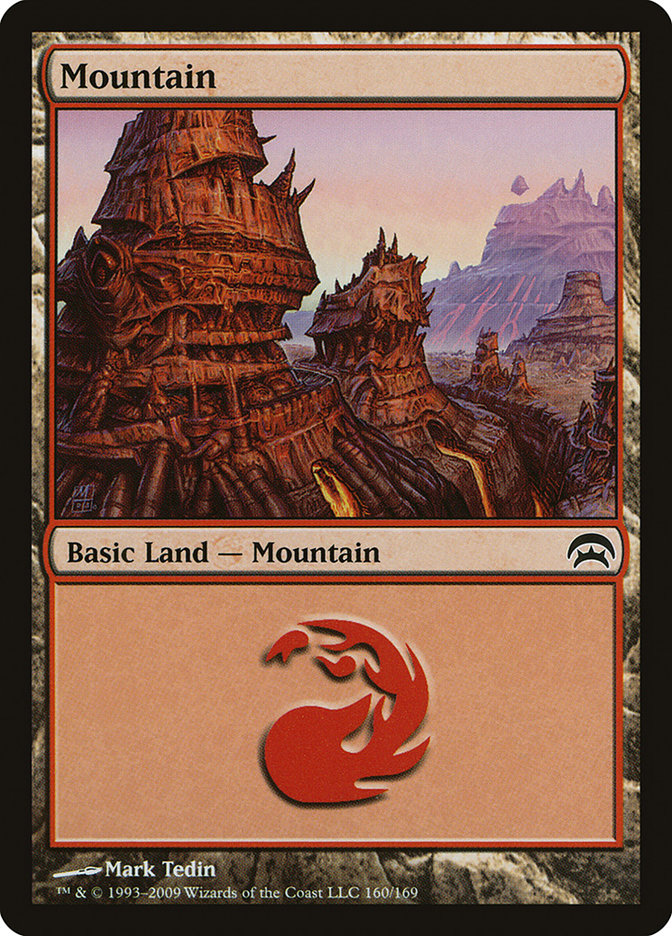 Mountain (#160) [Planechase] (HOP 160)
