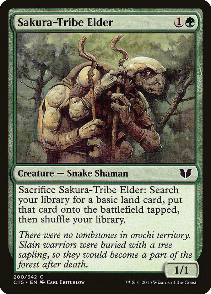 Sakura-Tribe Elder [Commander 2015] (C15 200)