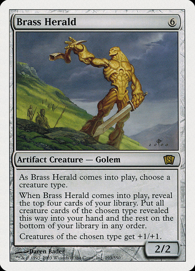 Brass Herald [Eighth Edition] (8ED 293)