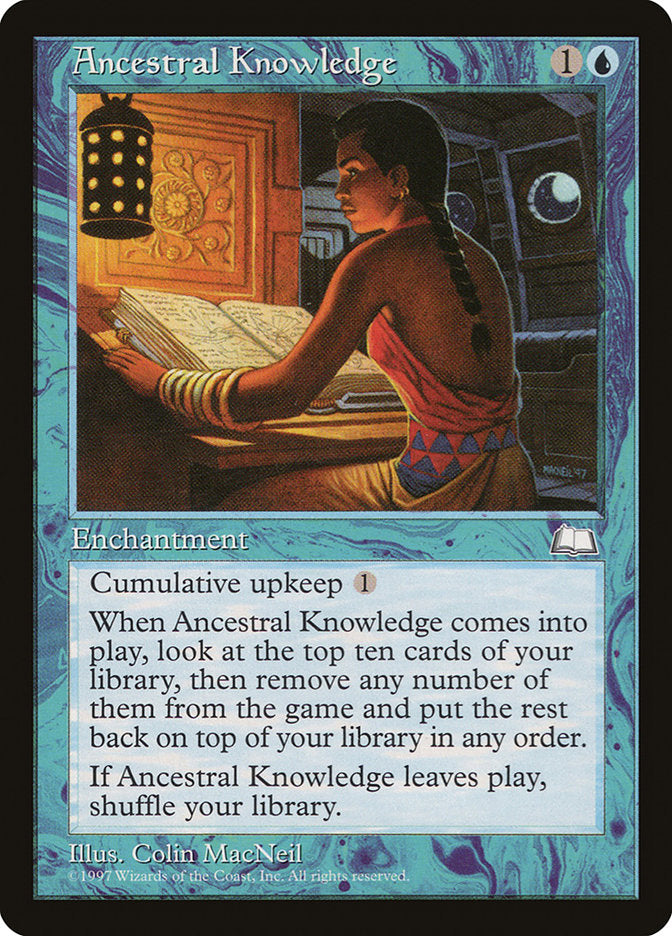 Ancestral Knowledge [Weatherlight] (WTH 32)