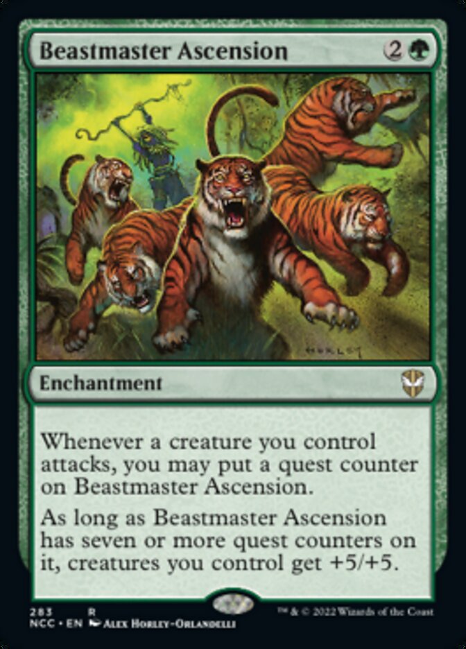 Beastmaster Ascension [Streets of New Capenna Commander] (NCC 283)