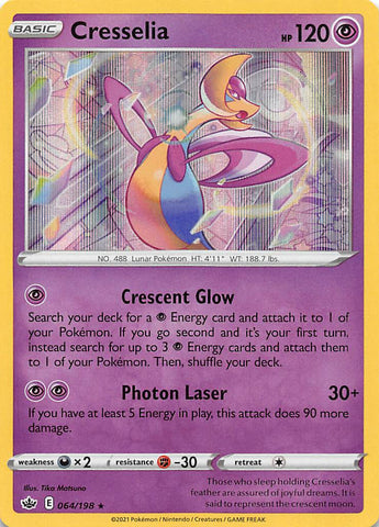 Cresselia  (064/198) [Sword & Shield: Chilling Reign]