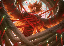 Sigarda's Imprisonment Art Card [Innistrad: Crimson Vow Art Series] (AVOW 16)