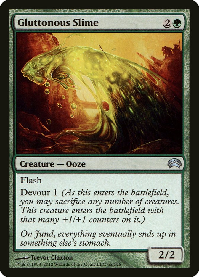Gluttonous Slime [Planechase 2012] (PC2 65)
