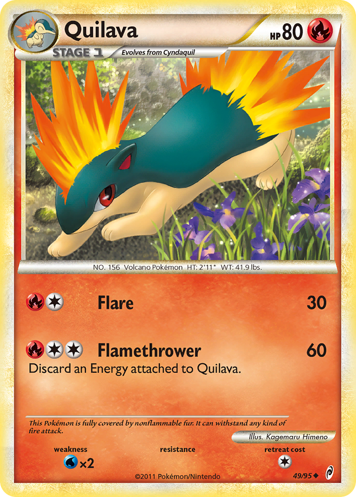 Quilava (49/95) [Call of Legends]