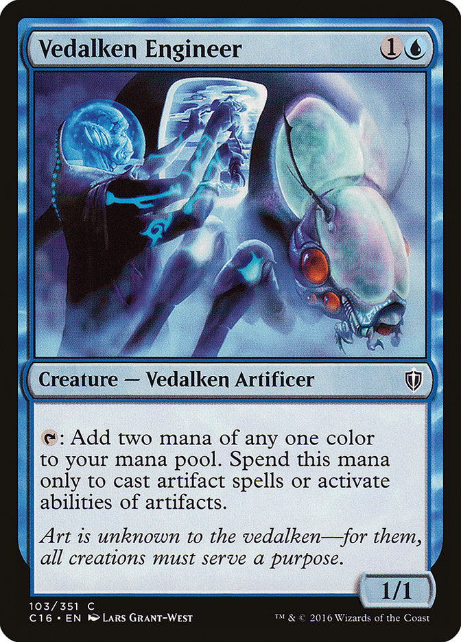 Vedalken Engineer [Commander 2016] (C16 103)