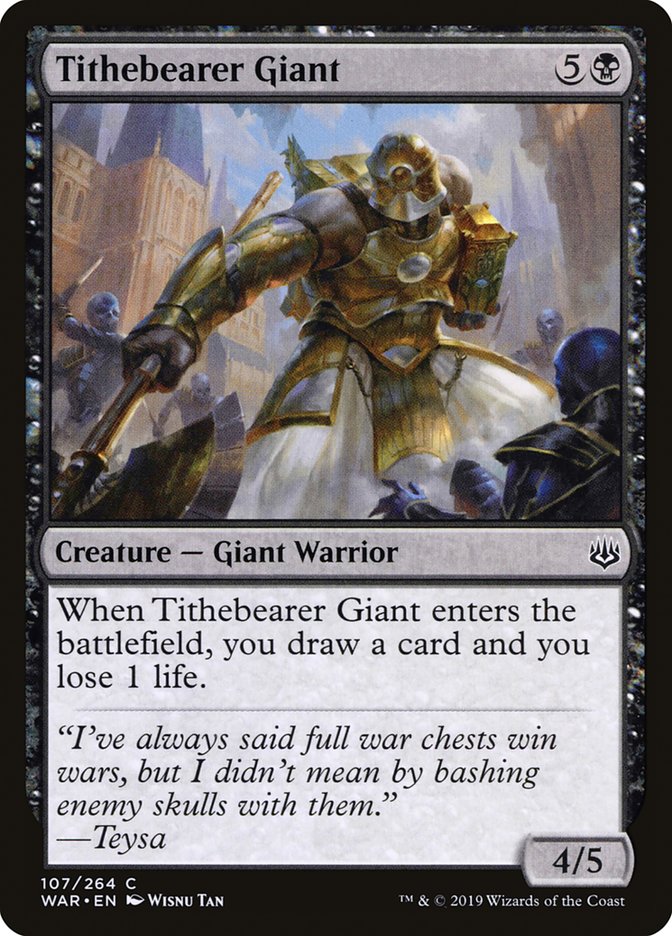 Tithebearer Giant [War of the Spark] (WAR 107)