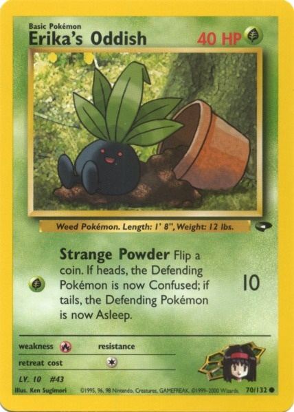 Erika's Oddish (70/132) [Gym Challenge]