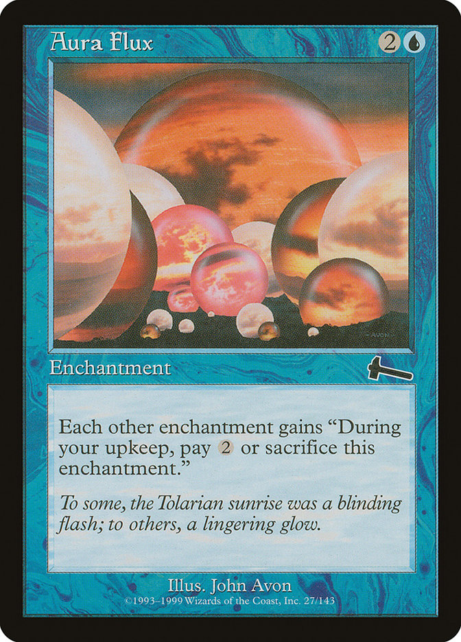 Aura Flux [Urza's Legacy] (ULG 27)