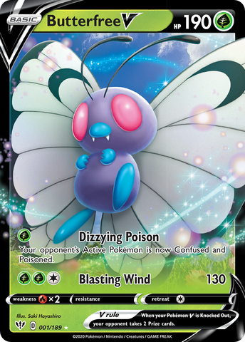 Butterfree V (1/189) [Sword & Shield: Darkness Ablaze]