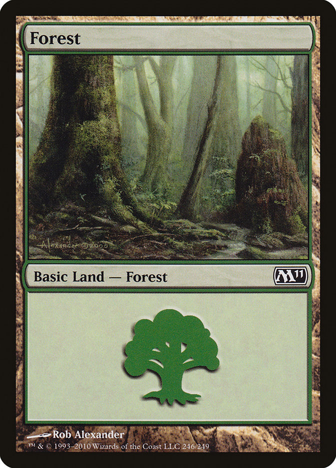 Forest (#246) [Magic 2011] (M11 246)
