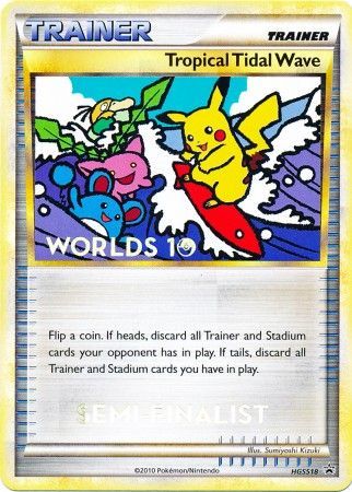 Tropical Tidal Wave Semi Finalist (HGSS18) [HeartGold & SoulSilver: Black Star Promos]