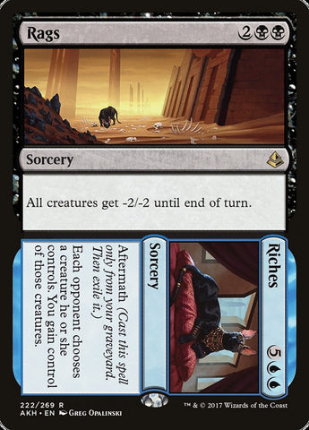 Rags // Riches [Amonkhet] (AKH 222)
