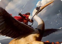 Rem Karolus, Stalwart Slayer Art Card [Innistrad: Midnight Hunt Art Series] (AMID 67)
