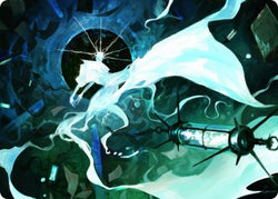 Thirst for Discovery Art Card [Innistrad: Crimson Vow Art Series] (AVOW 25)