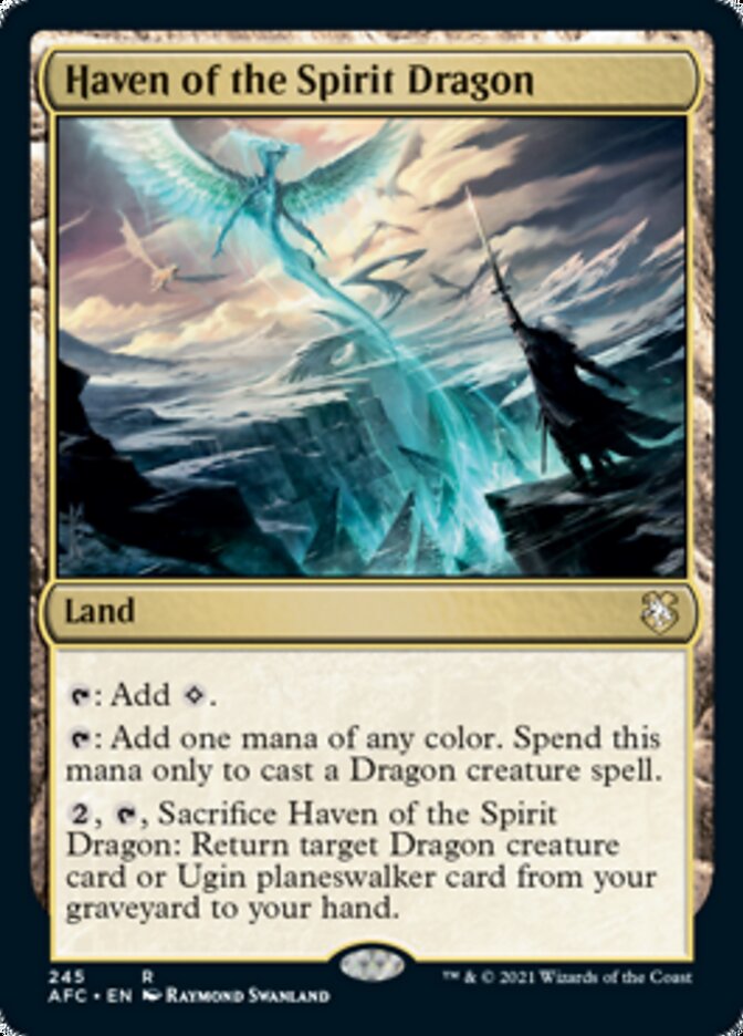 Haven of the Spirit Dragon [Dungeons & Dragons: Adventures in the Forgotten Realms Commander] (AFC 245)