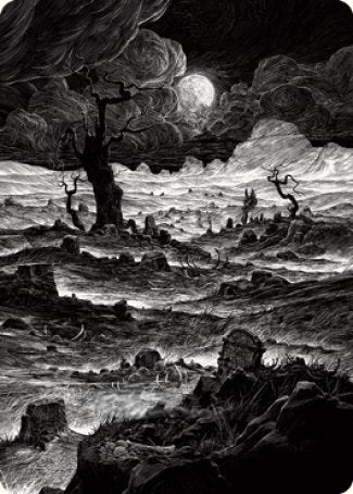 Plains 1 Art Card [Innistrad: Crimson Vow Art Series] (AVOW 78)