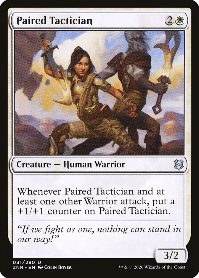 Paired Tactician [Zendikar Rising] (ZNR 31)