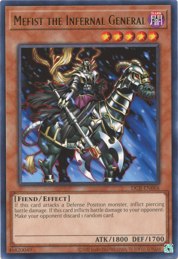 Mefist the Infernal General [DCR-EN066] Rare