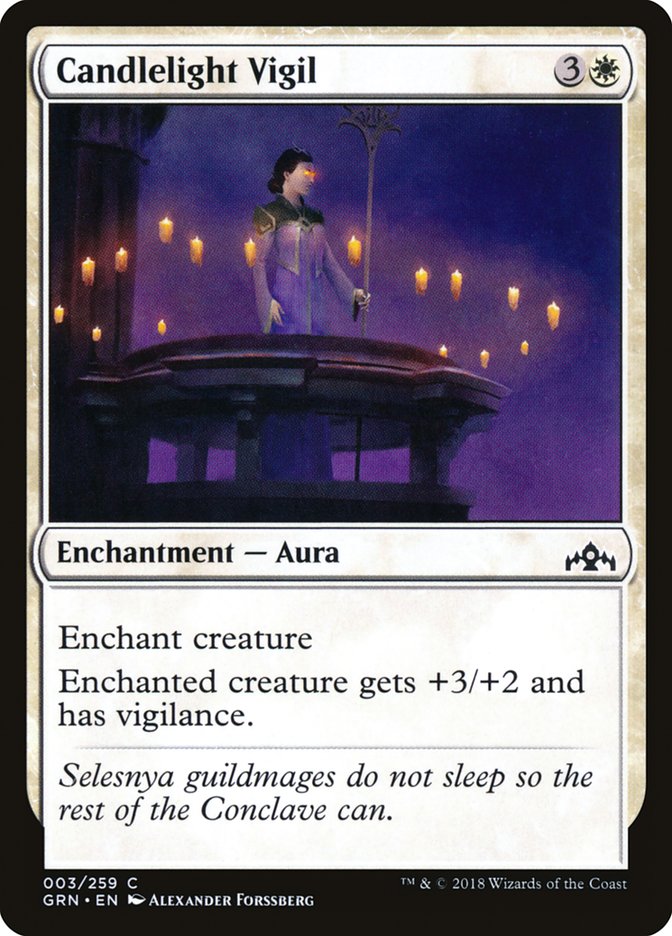 Candlelight Vigil [Guilds of Ravnica] (GRN 3)