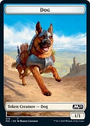 Dog // Weird Double-sided Token [Core Set 2021 Tokens] (TM21 19)
