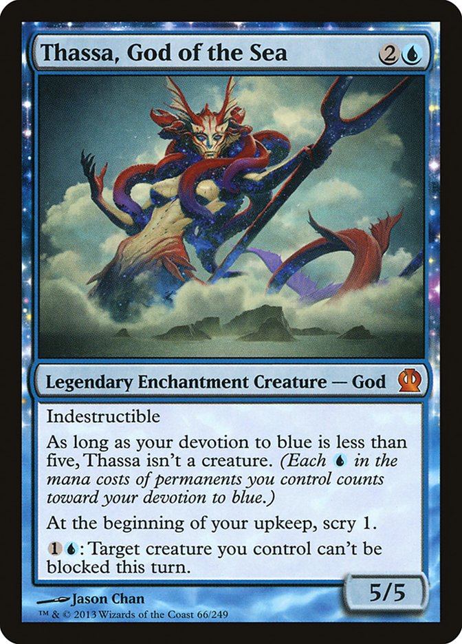 Thassa, God of the Sea [Theros] (THS 66)