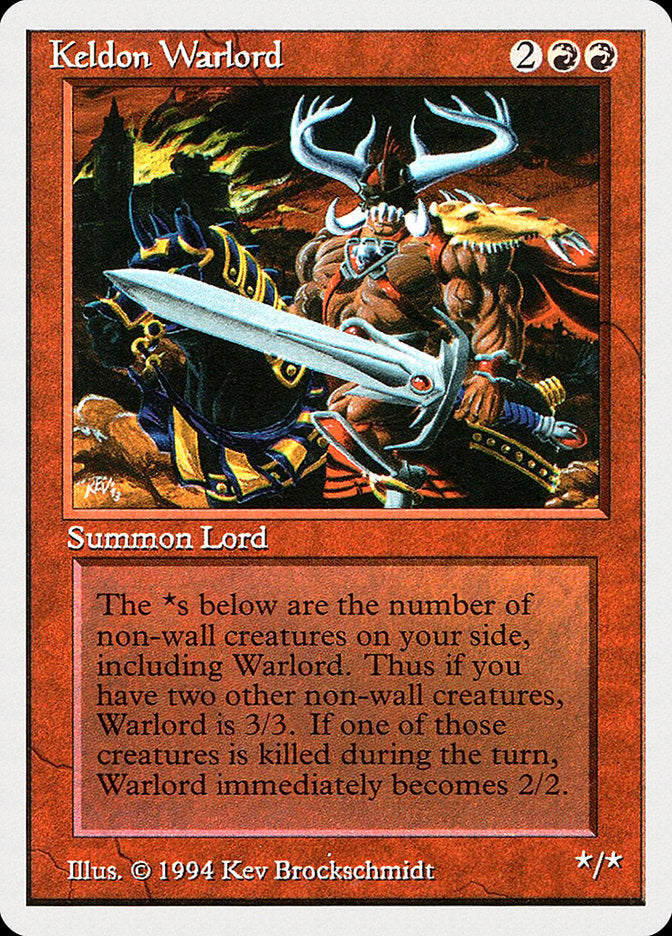 Keldon Warlord [Summer Magic / Edgar] (SUM 160)