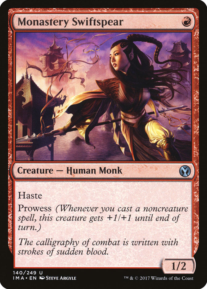 Monastery Swiftspear [Iconic Masters] (IMA 140)