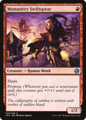 Monastery Swiftspear [Iconic Masters] (IMA 140)