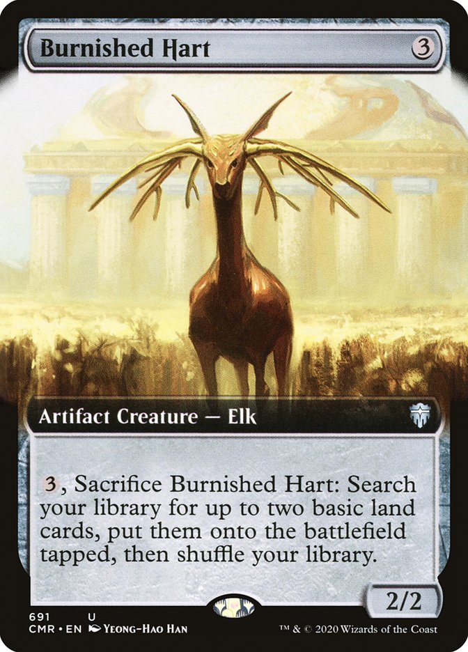 Burnished Hart (Extended Art) [Commander Legends] (CMR 691)