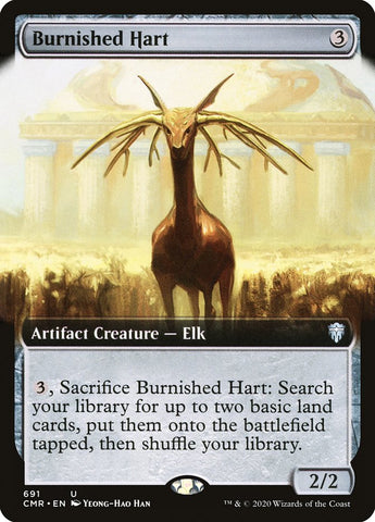 Burnished Hart (Extended Art) [Commander Legends] (CMR 691)