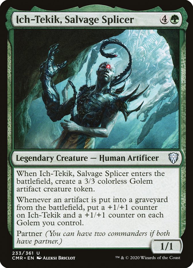 Ich-Tekik, Salvage Splicer [Commander Legends] (CMR 233)