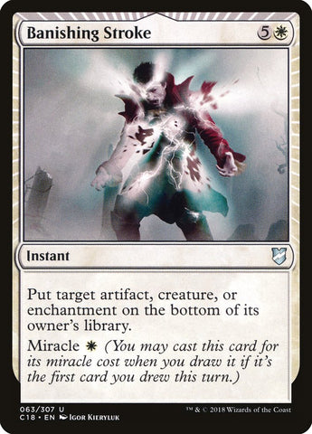 Banishing Stroke [Commander 2018] (C18 63)
