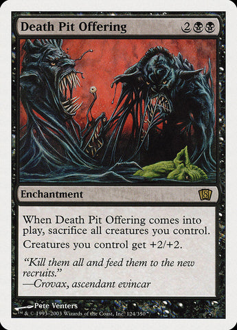 Death Pit Offering [Eighth Edition] (8ED 124)