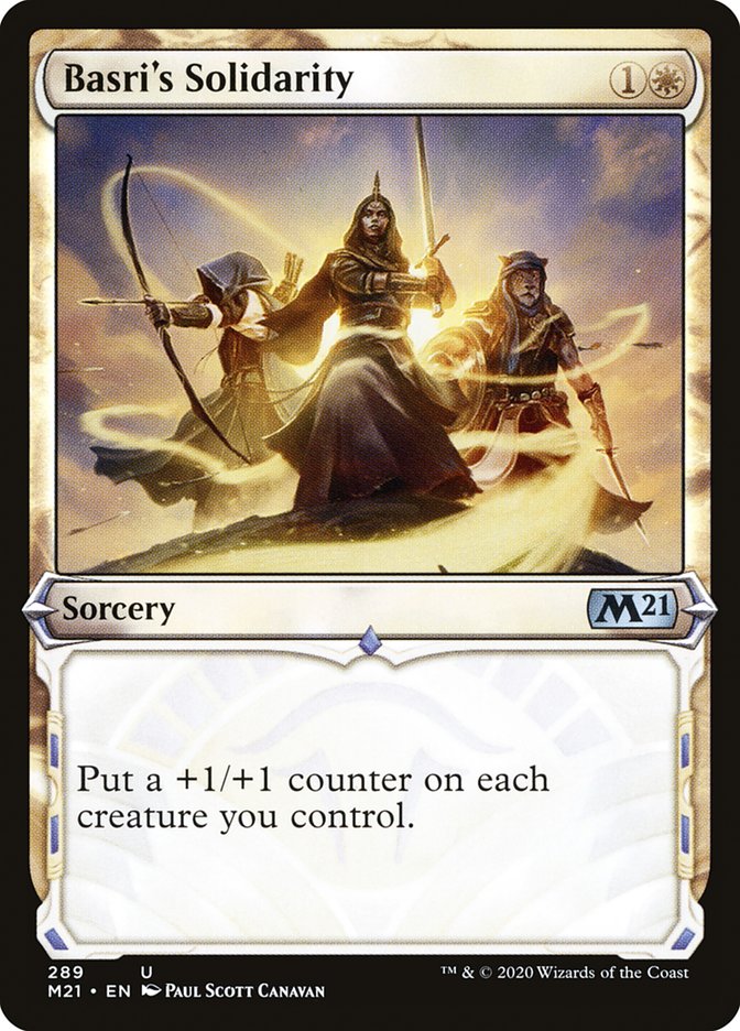 Basri's Solidarity (Showcase) [Core Set 2021] (M21 289)