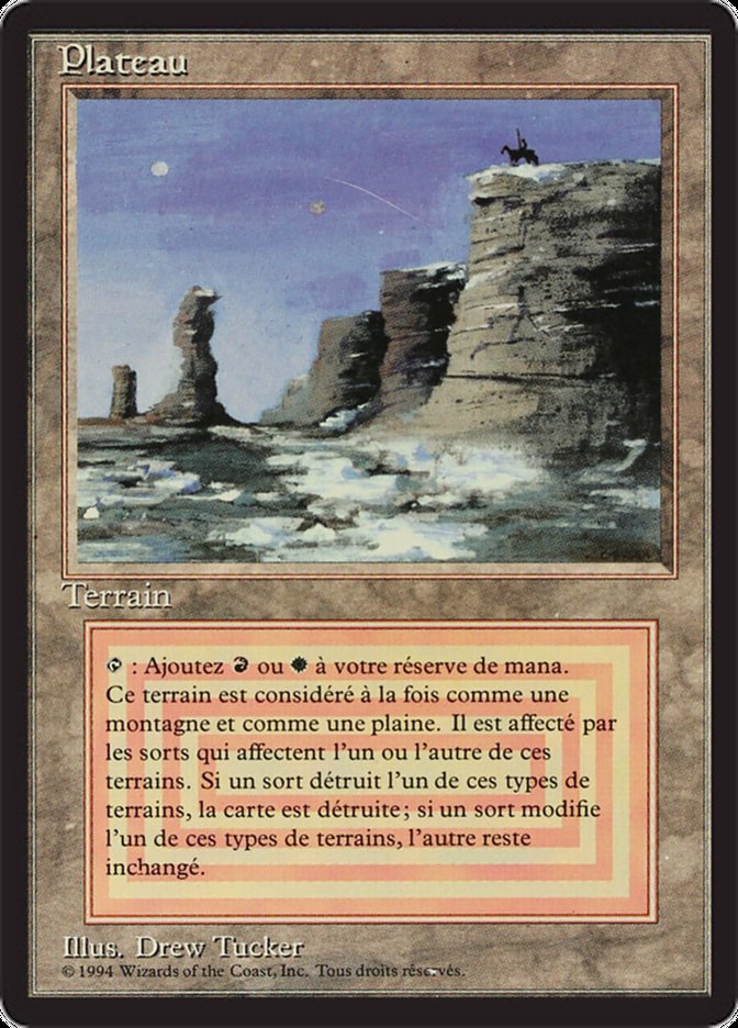 Plateau [Foreign Black Border] (FBB 284)