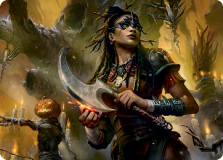 Harvesttide Sentry Art Card [Innistrad: Midnight Hunt Art Series] (AMID 47)