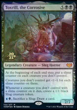 Toxrill, the Corrosive [Innistrad: Crimson Vow Prerelease Promos] (PVOW 132)