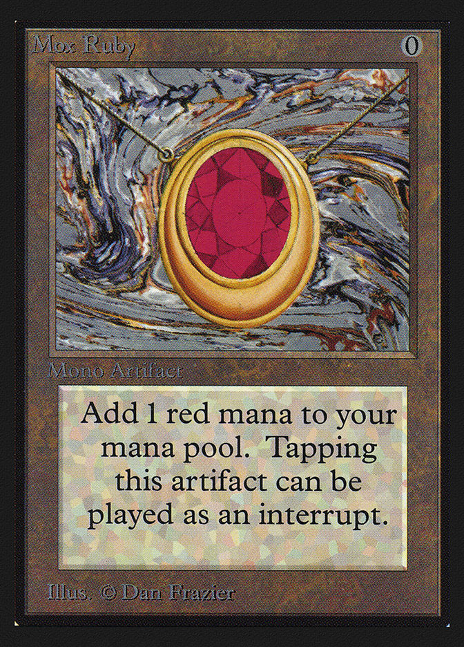Mox Ruby (CE) [Collectorsâ€™ Edition] (CED 265)