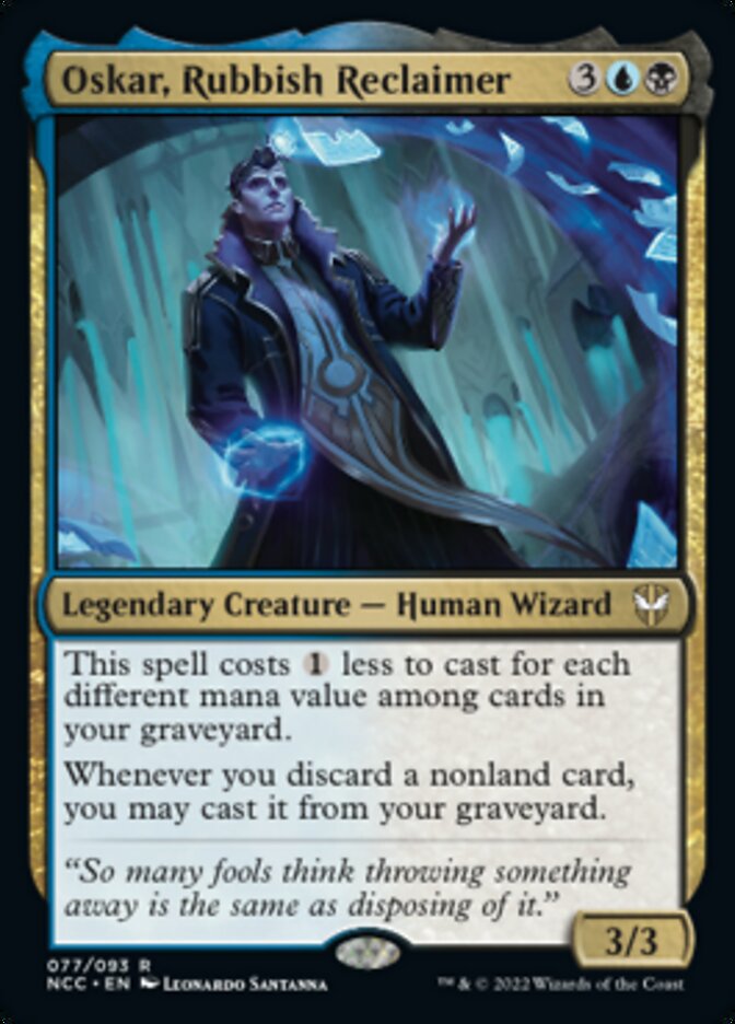 Oskar, Rubbish Reclaimer [Streets of New Capenna Commander] (NCC 77)