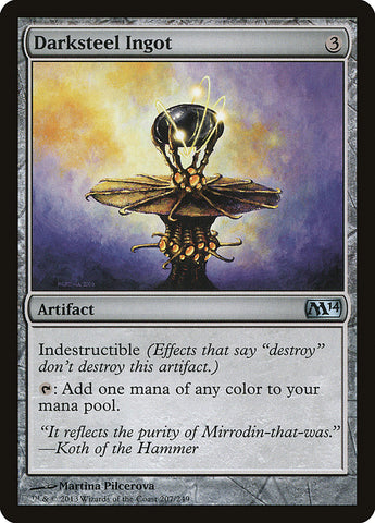 Darksteel Ingot [Magic 2014] (M14 207)