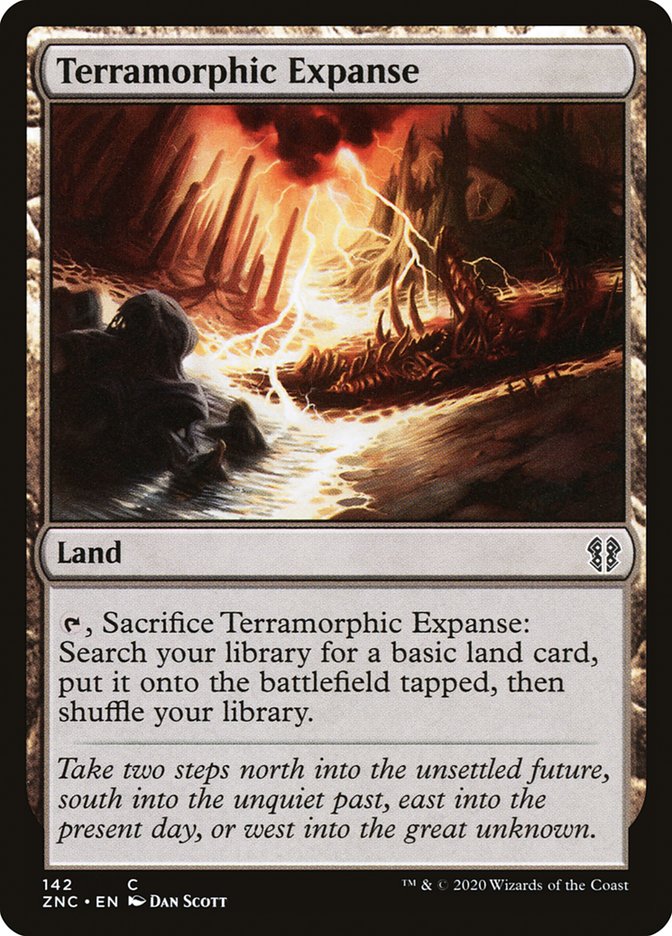 Terramorphic Expanse [Zendikar Rising Commander] (ZNC 142)