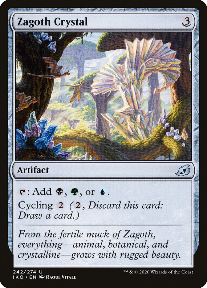 Zagoth Crystal [Ikoria: Lair of Behemoths] (IKO 242)