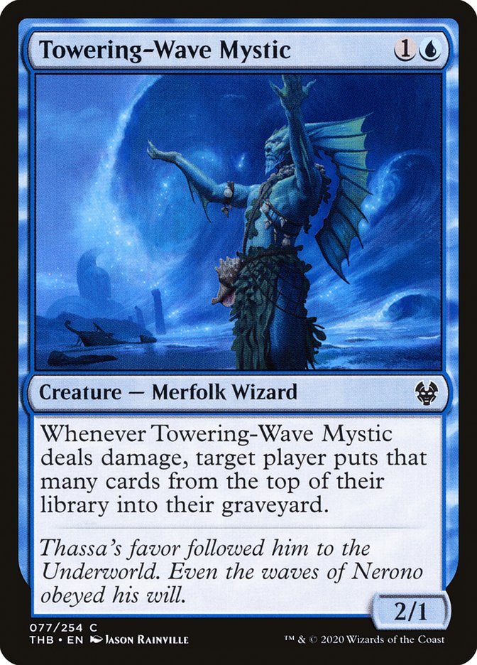 Towering-Wave Mystic [Theros Beyond Death] (THB 77)