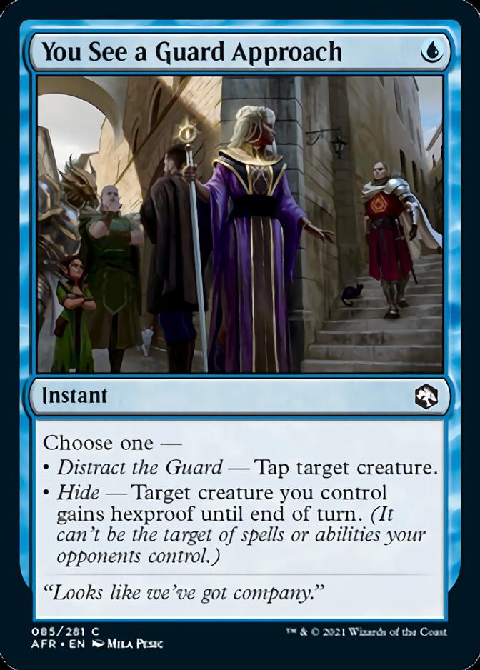 You See a Guard Approach [Dungeons & Dragons: Adventures in the Forgotten Realms] (AFR 85)