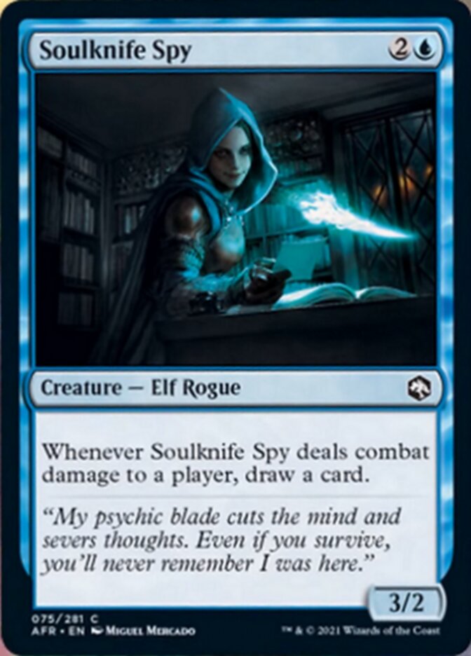 Soulknife Spy [Dungeons & Dragons: Adventures in the Forgotten Realms] (AFR 75)