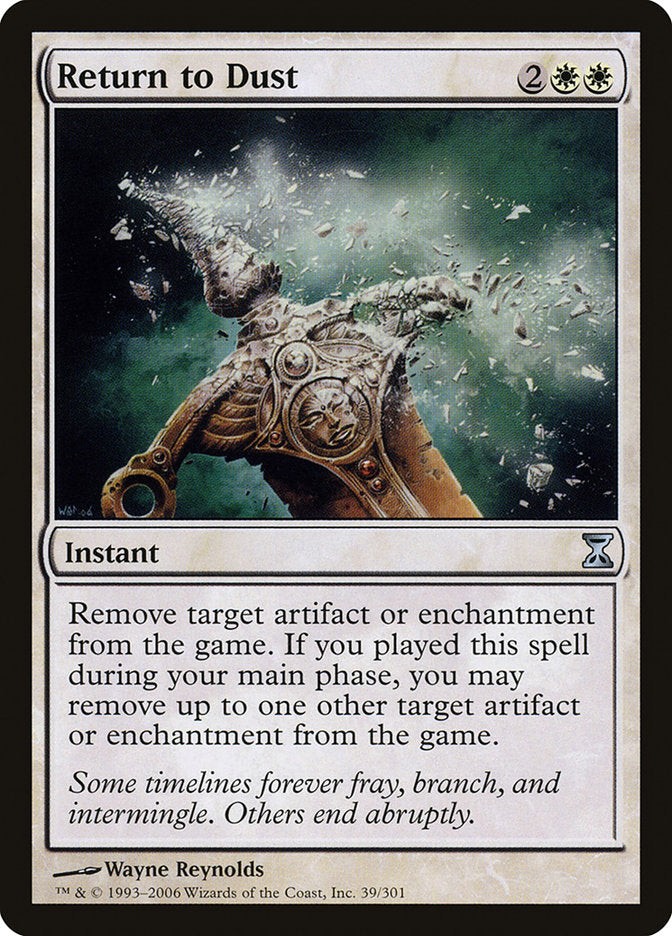Return to Dust [Time Spiral] (TSP 39)