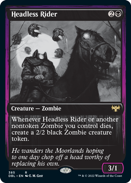 Headless Rider [Innistrad: Double Feature] (DBL 385)